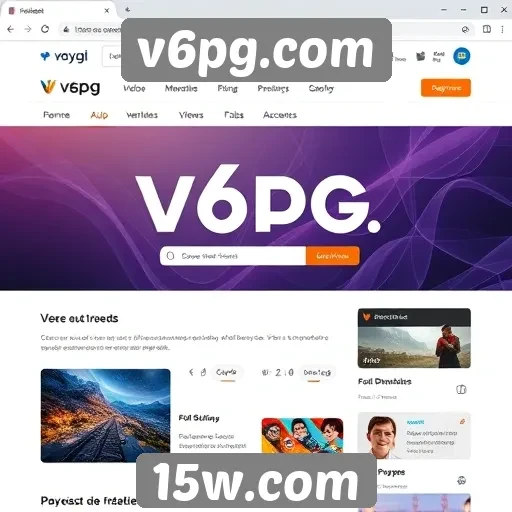 Experiência de usuário no v6pg.com é destaque entre concorrentes